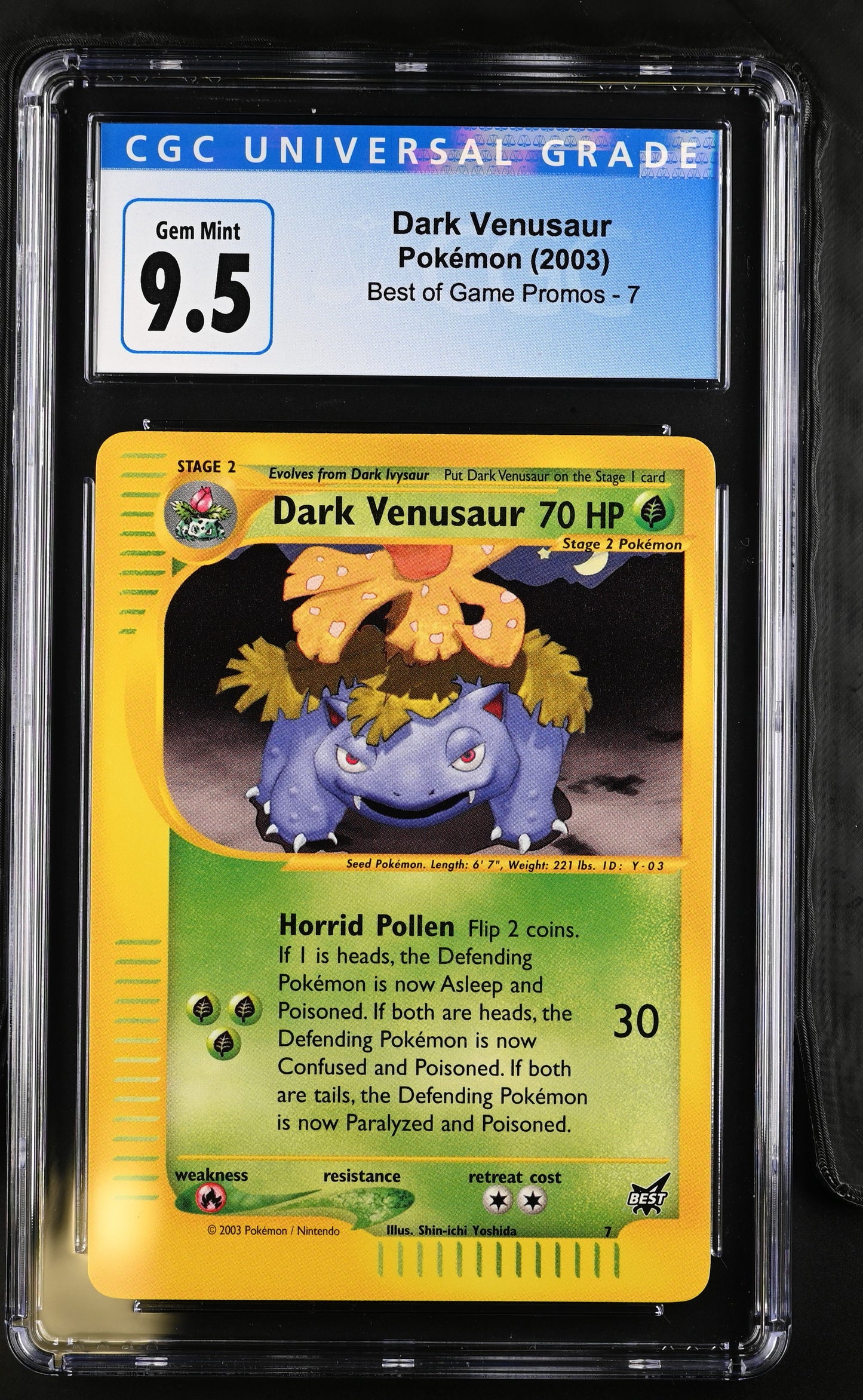 [Consignment] Dark Venusaur CGC 9.5