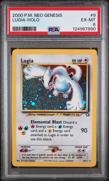 Lugia 9/111 PSA 6