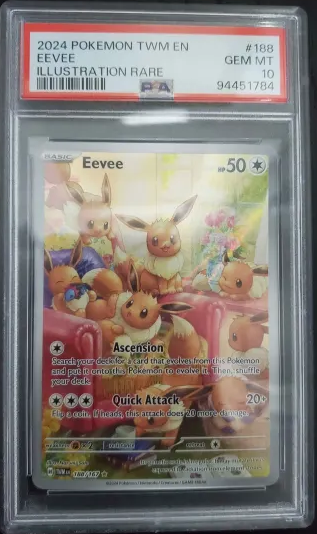 Eevee Illustration Rare PSA 10