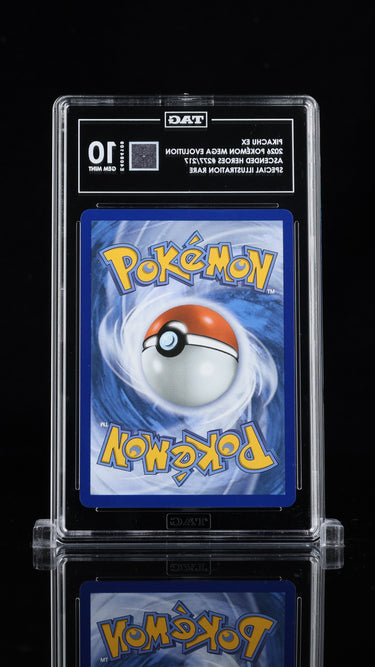 Pikachu EX 277/217 TAG 10 - back