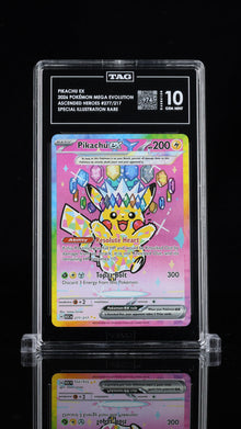 Pikachu EX 277/217 TAG 10 - front