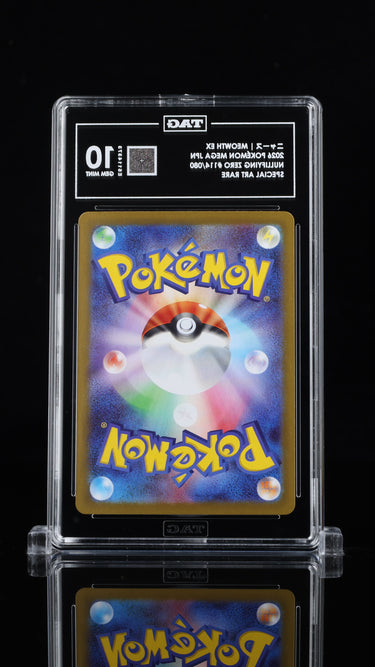Meowth EX 114/080 TAG 10 - back