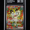 Meowth EX 114/080 TAG 10 - front