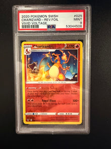2020 POKEMON SWORD & SHIELD VIVID VOLTAGE #025 CHARIZARD-REV.FOIL VIVID VOLTAGE