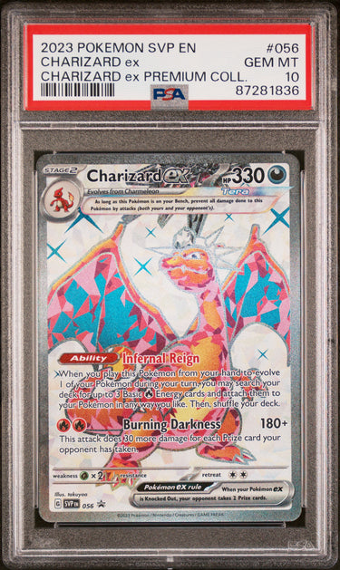 Charizard Ex 056 PROMO PSA 10
