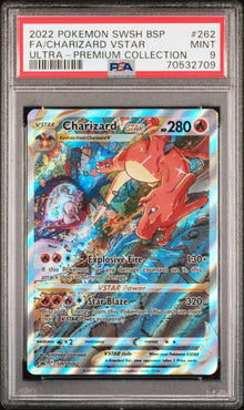 Charizard Vstar SWSH262 PSA 9