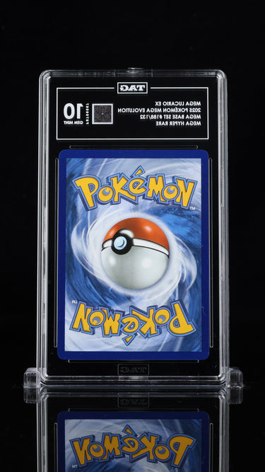 Mega Lucario EX 188/132 TAG 10 - back