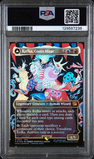 Kefka, Court Mage 0322 PSA 10 ( Error )