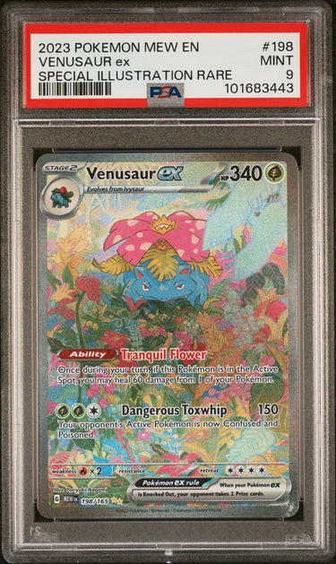 Venusaur Ex 198/165 PSA 9