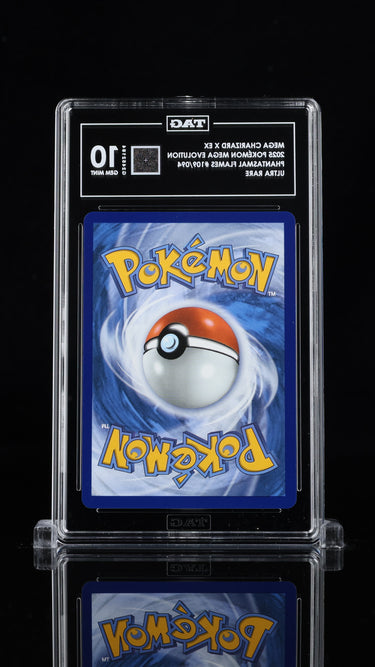 Mega Charizard X EX 109/094 TAG 10 - back