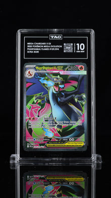 Mega Charizard X EX 109/094 TAG 10 - front