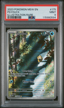 Psyduck Illustration Rare 151 #175 PSA 9