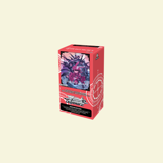 [Pre-Order] Weiss Schwarz - SAO Alternative Gun Gale Online 2 Extra Booster