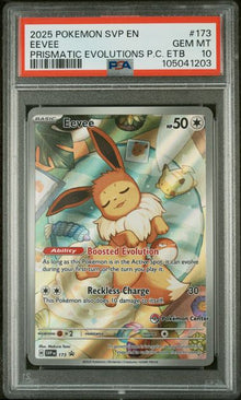 Eevee Pokemon Center Promo 173 PSA 10
