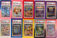 Pokemon - Terastal Festival Eeveelutions PSA 10 Set