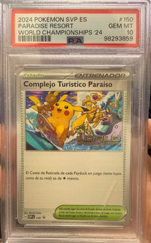 Paradise Resort World Championships '24 SPN #150 PSA 10