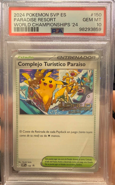 Paradise Resort World Championships '24 SPN #150 PSA 10