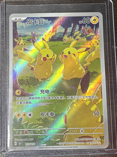 Pikachu Art Rare 173/151 CHN