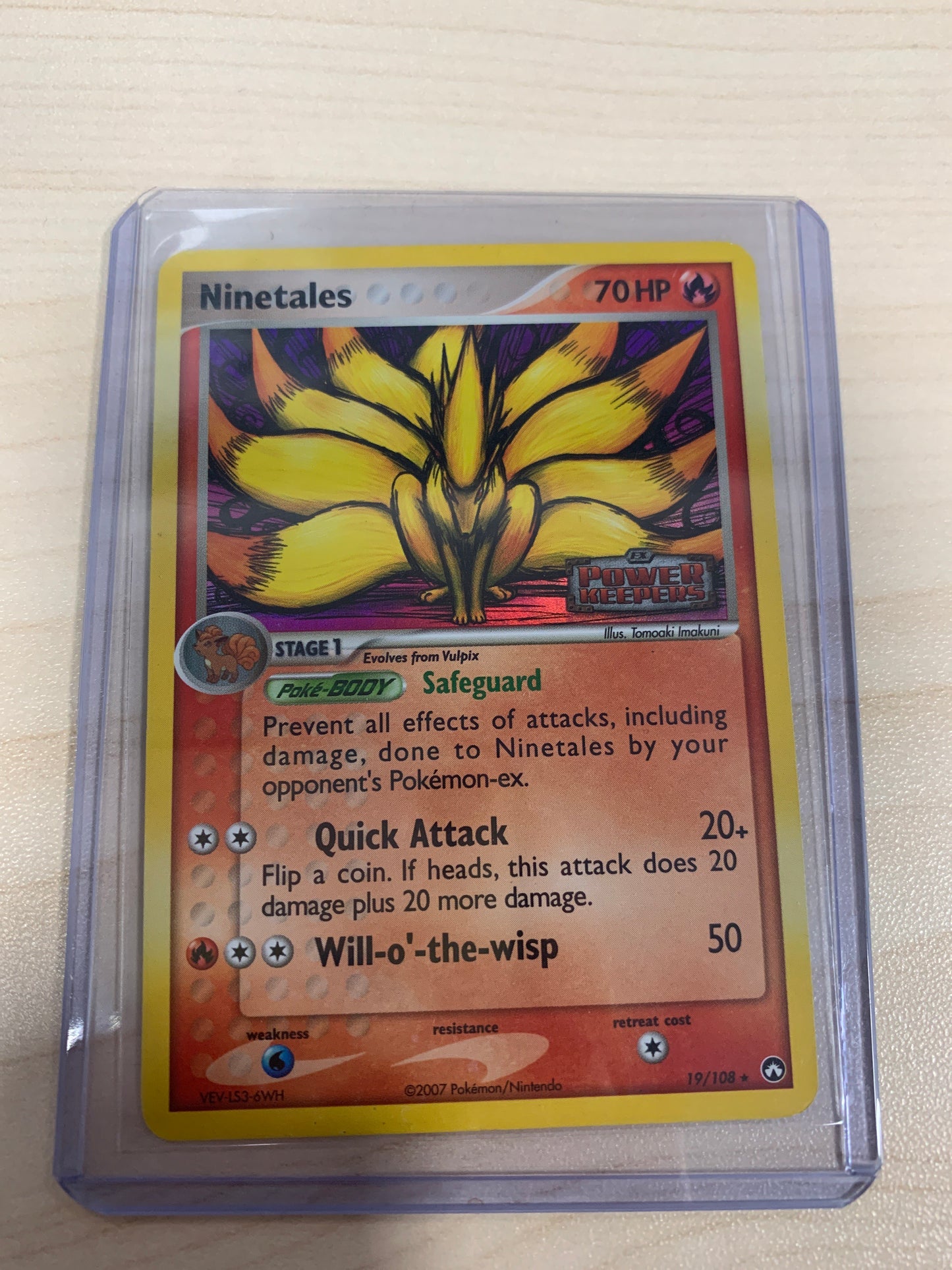 Ninetales Reverse Foil