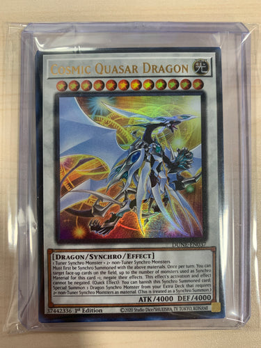 Cosmic Quasar Dragon