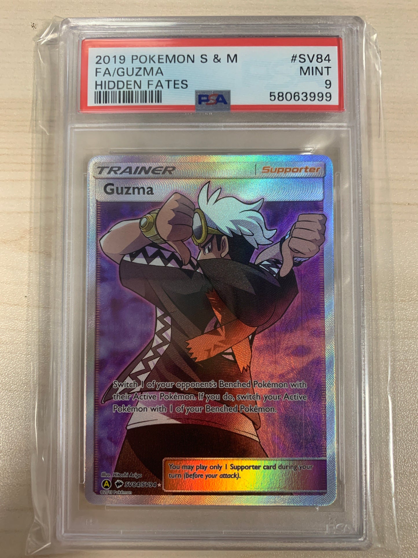 Guzma FA PSA 9