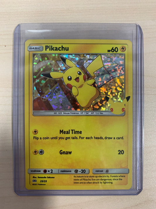 Pikachu Mcdonalds Holo