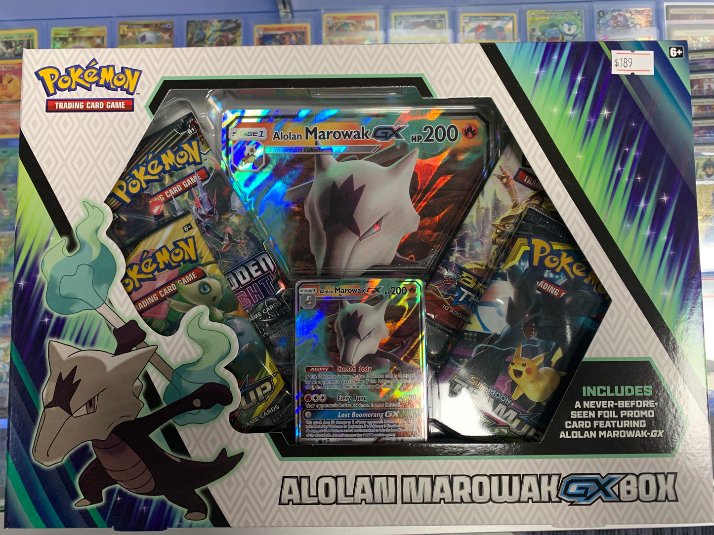 Pokemon - Alolan Marowak GX Box