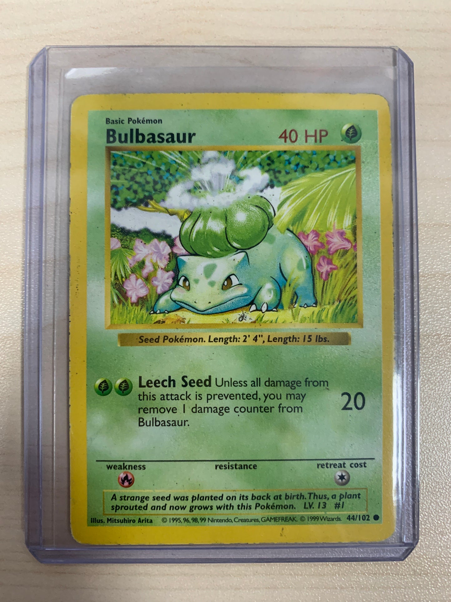 Bulbasaur Unlimited Shadowless