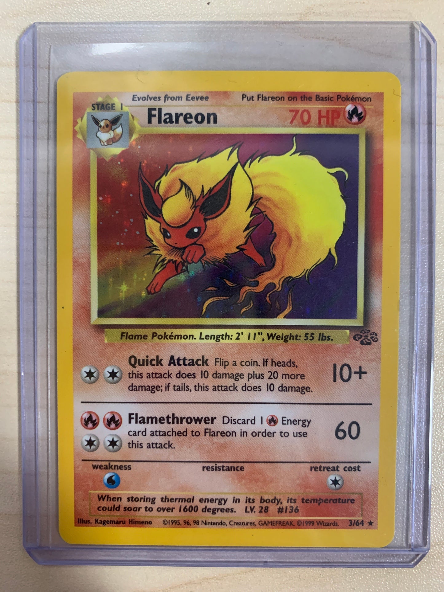 Flareon Holo Unlimited