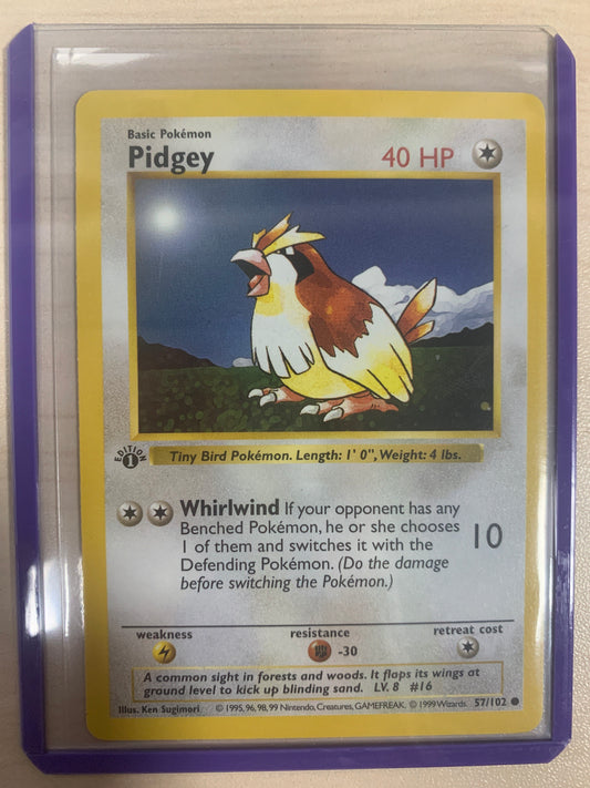 Pidgey (Shadowless) 1st Edition