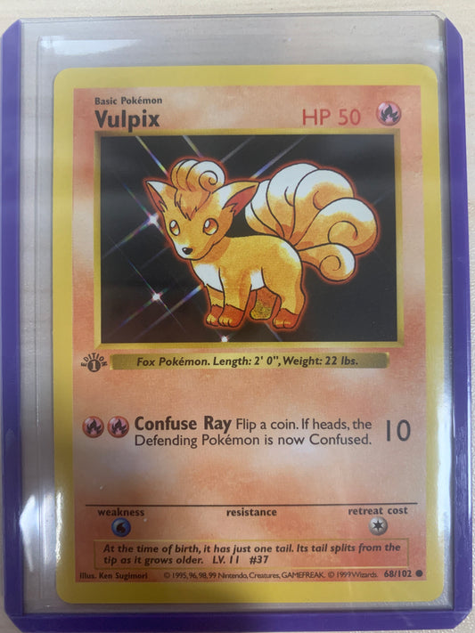 Vulpix (Shadowless) 1st Edition