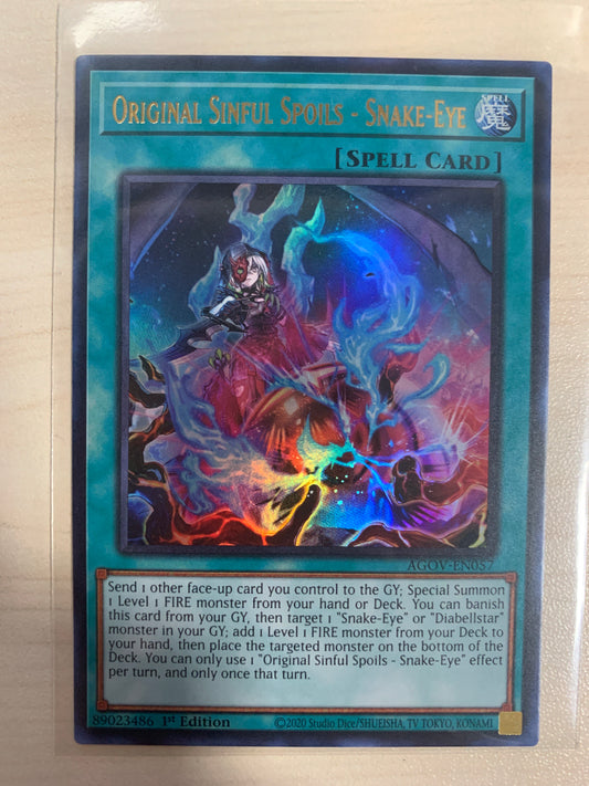 Original Sinful Spoils - Snake-Eye