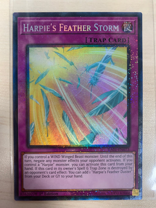 Harpie's Feather Storm (P-CR)