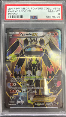 Zygarde EX 54a/124 PSA8