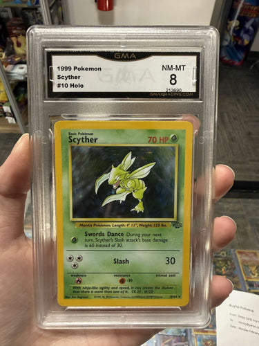 Scyther Jungle #10/64 Holo GMA 8