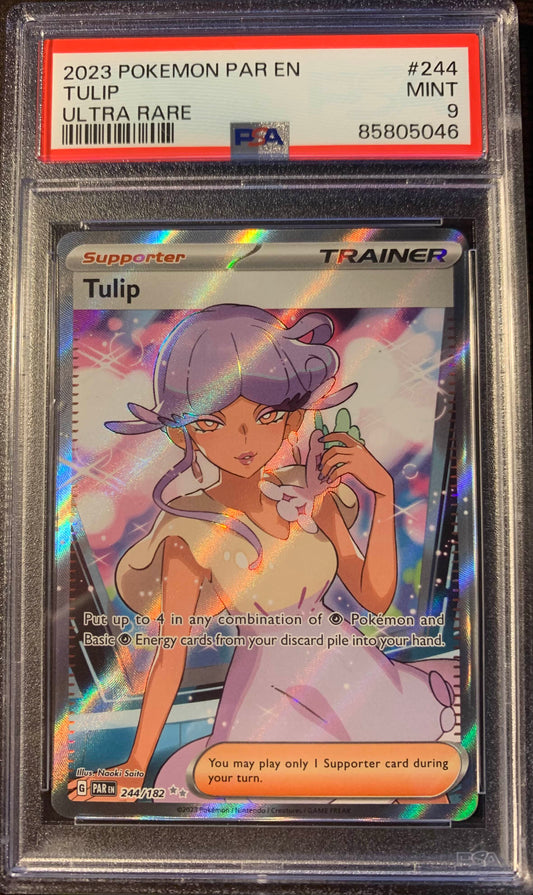 Tulip Full Art PSA 9