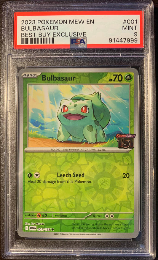 Bulbasaur Best Buy Exclusive PSA 9