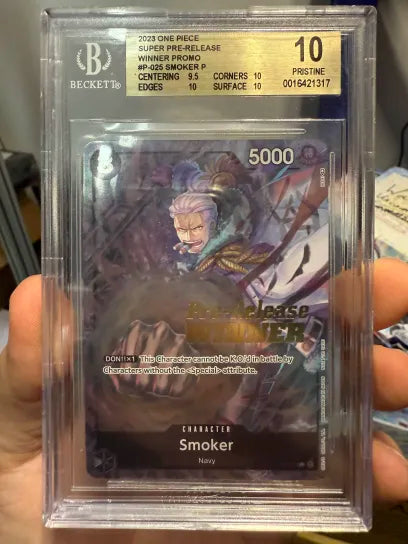 Smoker Pre-Release Winner Promo #P-025 BGS 10