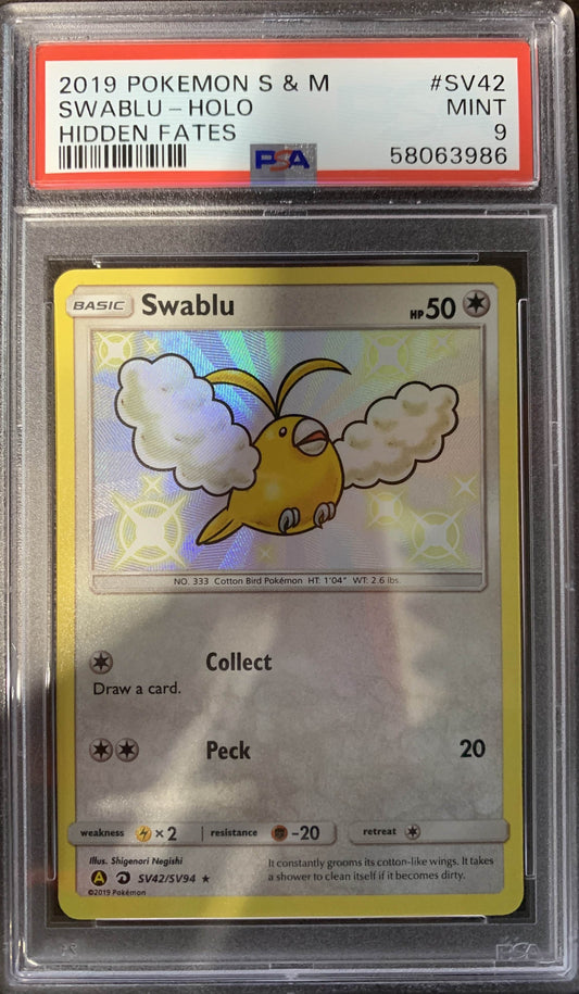 [Consignment] Swablu Holo PSA 9