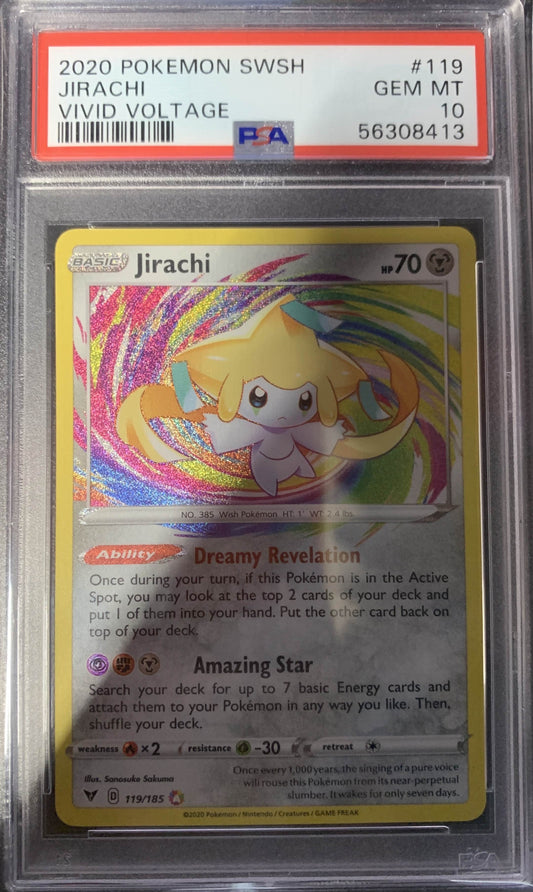 [Consignment] Jirachi Amazing Rare #119 PSA 10