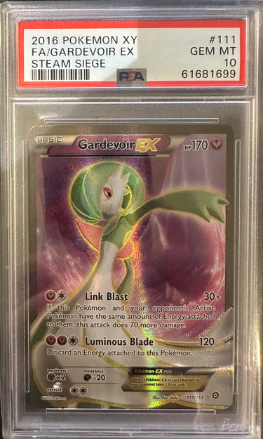 GARDEVOIR EX FULL ART #111 PSA 10
