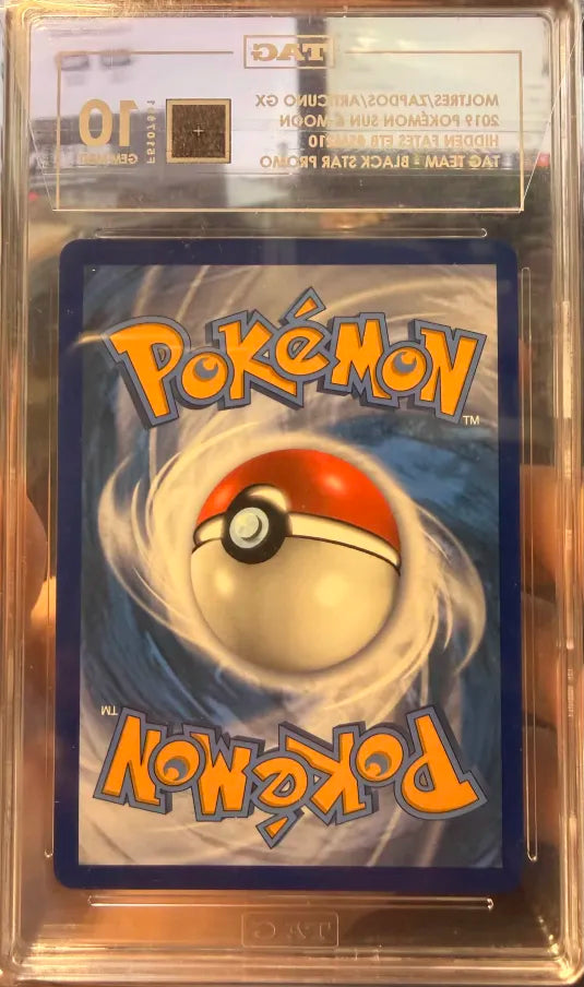 Moltres & Zapdos & Articuno GX Promo #SM210 TAG 10