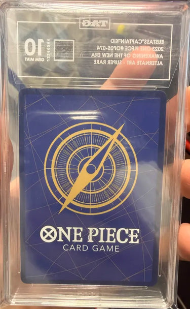 EUSTASS"CAPTAIN"KID Alt Art #OP05-074 TAG 10