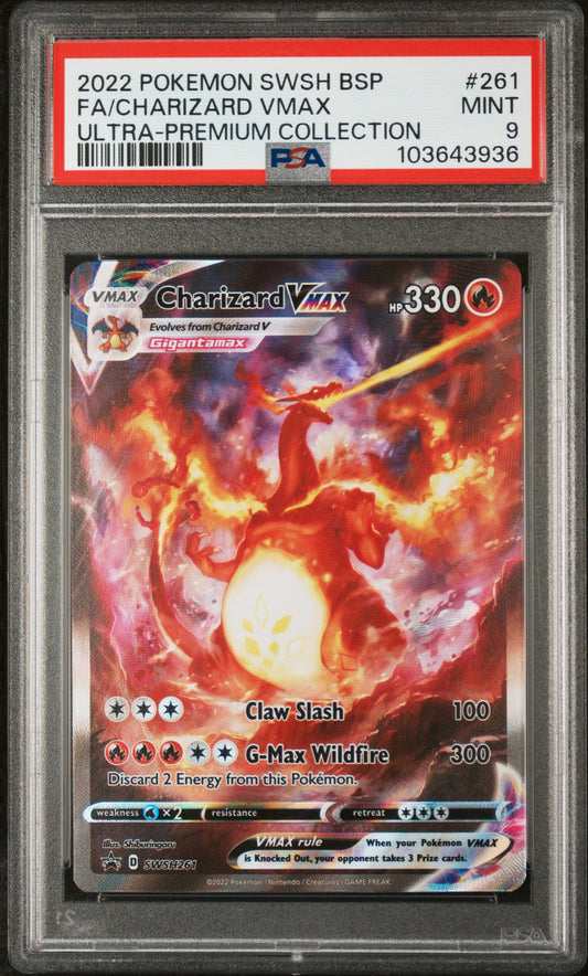 Charizard VMAX UPC Promo PSA 9