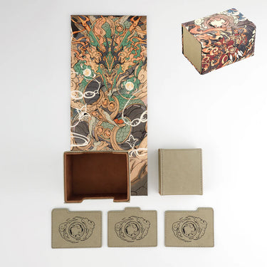 Manamoon Dicewinder Deck Box (Kyogre, Groudon, Rayquaza) [USED]