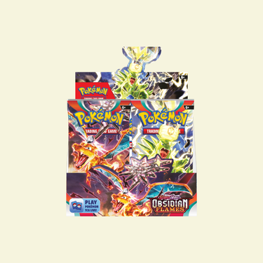 obsidian flames booster box png Pokemon SV03: Obsidian Flames Booster Box