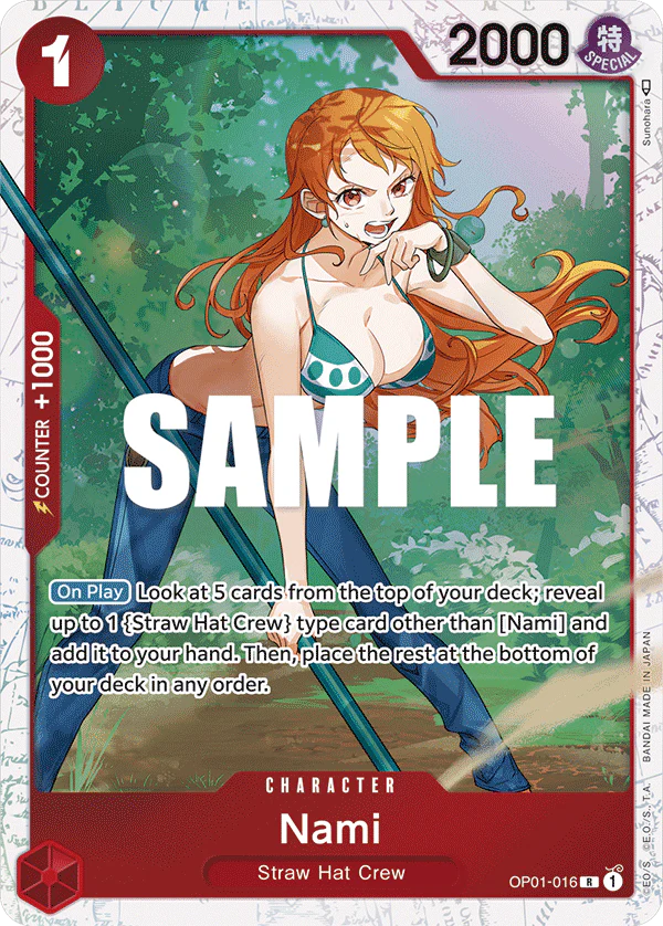 [Consignment] Nami Op01-016 (ST-10) Playset (4 copies)