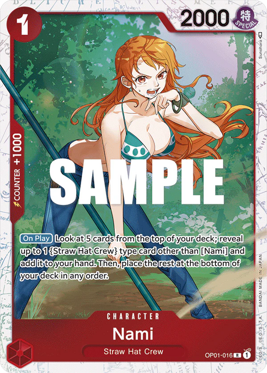 [Consignment] Nami Op01-016 (ST-10) Playset (4 copies)