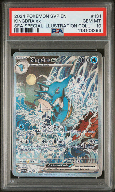 Kingdra ex Alt Art Promo #131 PSA 10