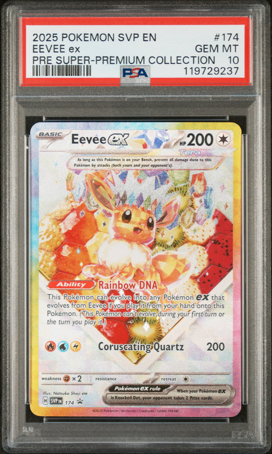 Eevee ex Promo SVP #174 PSA 10